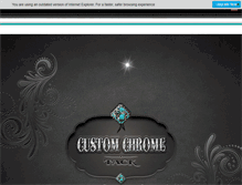 Tablet Screenshot of customchrometack.com